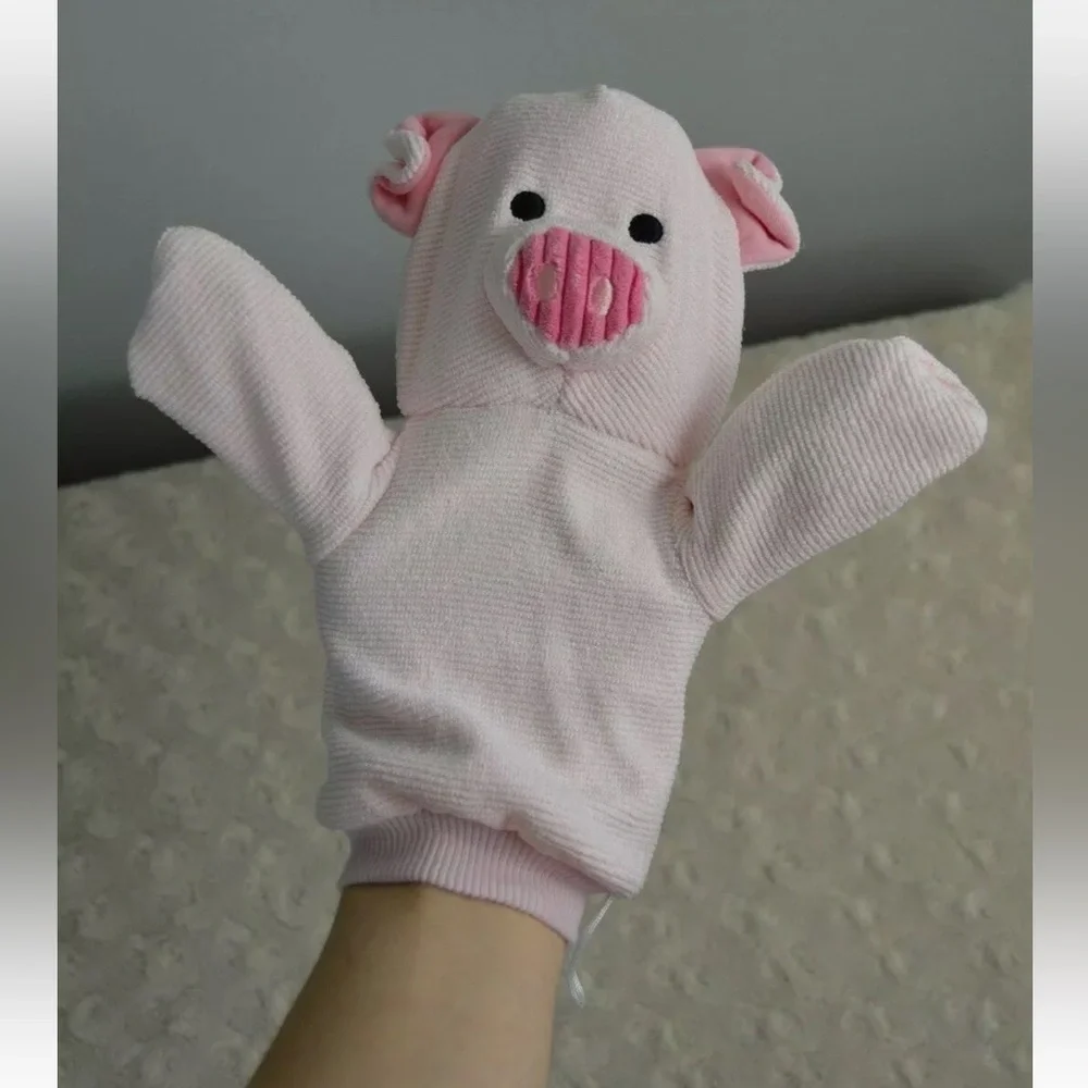 Scentsy Scrubby Buddy Penny the Pig Pink Kid's Washcloth Farm Animal